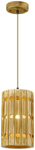 Светильник подвесной Velante Wooden 542-706-01
