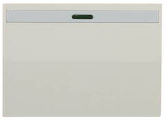 СВЕТОЗАР Эффект, без вставки и рамки, одноклавишный выключатель (SV-54431-B)