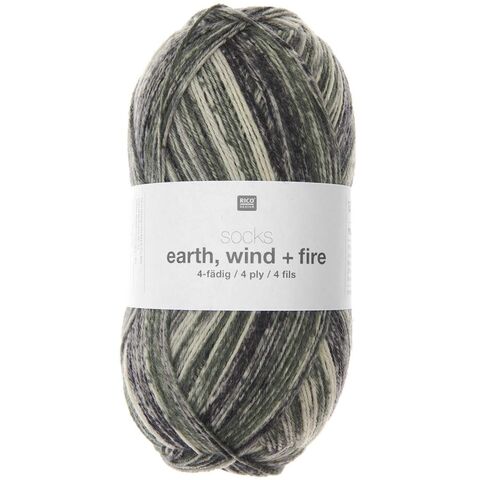 Rico Design Socks Earth - Wind - Fire 004