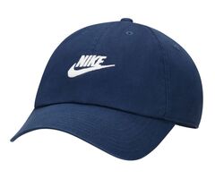 Теннисная кепка Nike Sportswear Heritage86 Futura Washed - midnight navy/white