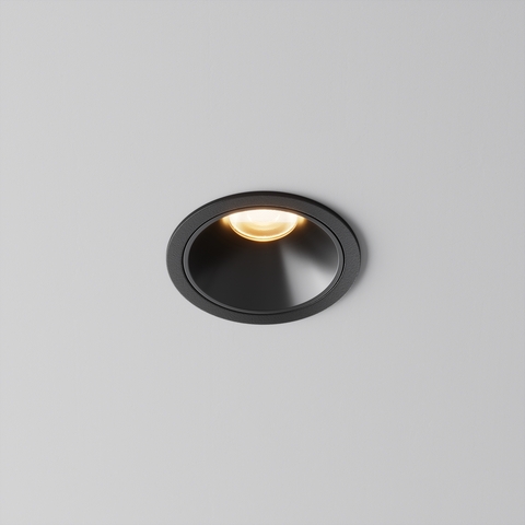 Встраиваемый светильник Maytoni Alfa led DL043-01-10W2.7K-RD-B