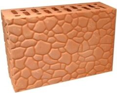 Камень керамический/блок стеновой M150, шагрень