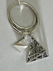 Пирамидка (кольцо из серебра)
