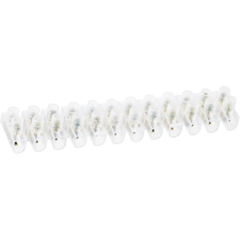 Колодки Navigator NTB-UPE-S12-10/WH-r (2 штук/упаковка) 12 пар 10А сечение 2,5-10мм белый 71 915