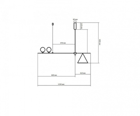 Подвесной светильник Kink Light Пулл 07620-2+1,19