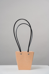 Крафтовый пакет для цветов flower bag kraft paper 8*12*12.5cm
