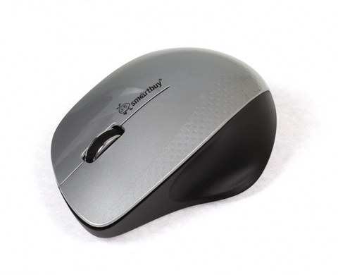 Мышь беспроводная ONE SBM-309AG-SK серебро-черный SMARTBUY