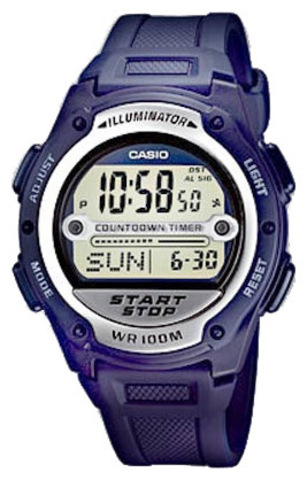 Наручные часы Casio W-756-2A фото