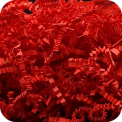 Бумажный наполнитель. Кирпично-красный