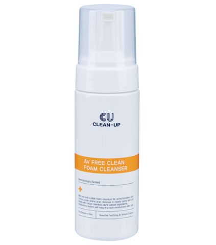 Пенка для Умывания  CU CLEAN-UP Av Free Purifying Foam Cleanser