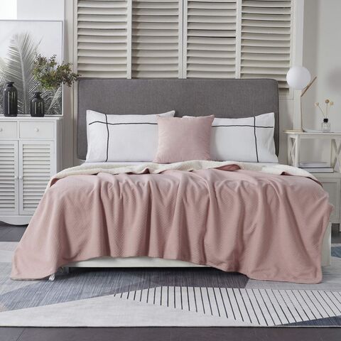 Плед 220х240 Sofi De MarkO Аманда розовый