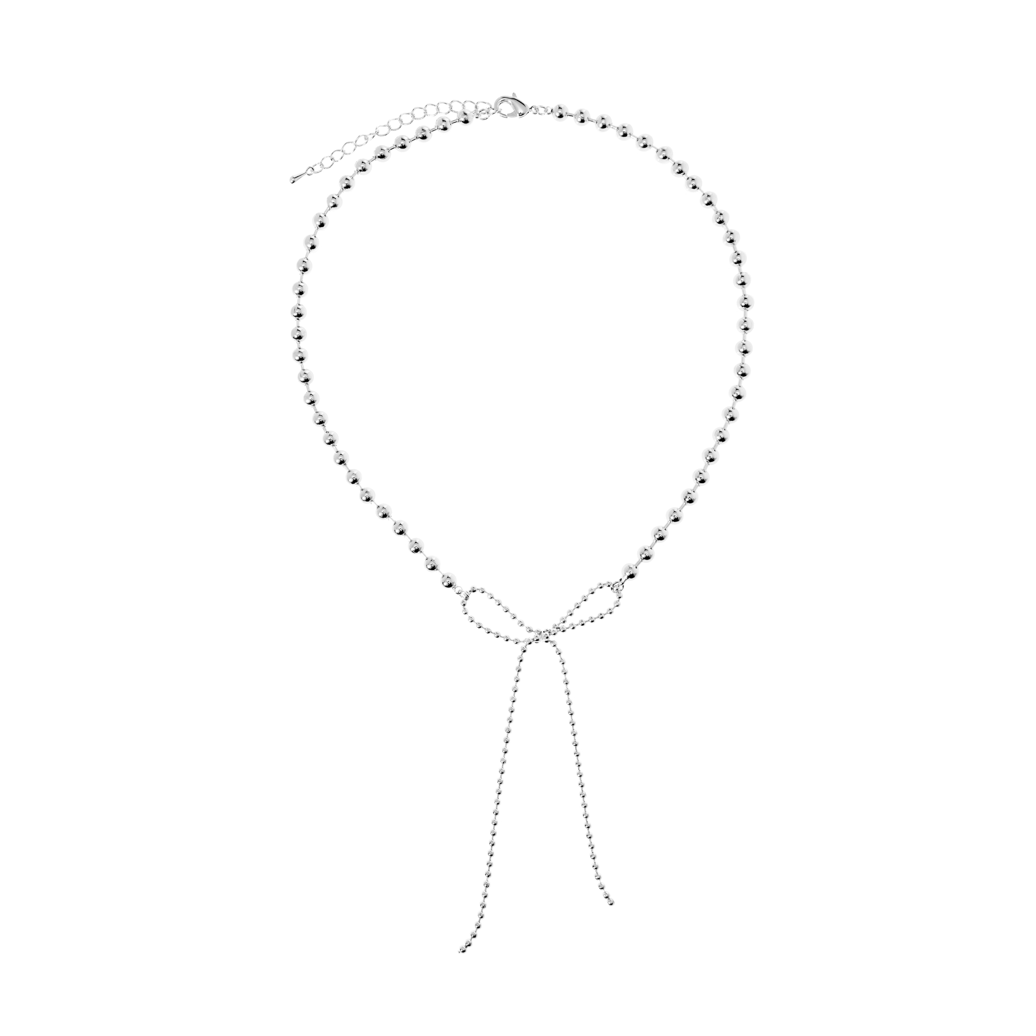 

Колье Ball Bow Chain Necklace