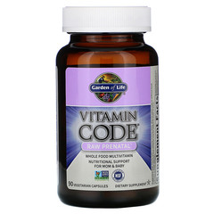 Garden of Life, Vitamin Code, RAW Prenatal, 90 вегетарианских капсул