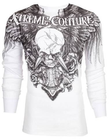 Xtreme Couture | Пуловер мужской DAGGER Thermal White X1297 от Affliction перед