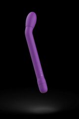 Фиолетовый G-стимулятор с вибрацией Bgee Classic - 18 см. - 