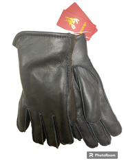 Кожа оленя. Наружний шов.На меху.Перчатки.Мужские.5 шт в упаковке.