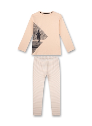 Пижама с длинным рукавом для девочки Sanetta 245540 3024