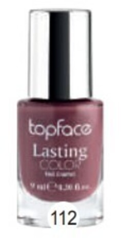 Topface Лак для ногтей Lasting color тон112, - PT104 (9мл)
