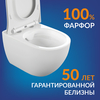 Cersanit 68304 Комплект BRASKO SMART CO DPL EO slim инсталляция VECTOR кнопка ESTETICA пластик белый