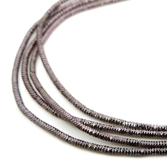 Канитель/трунцал мягкая, фигурная KAN/MN, 1 мм, глянец, графит