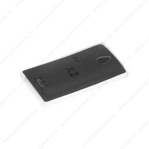 Накладка силиконовая для Nokia X2 прозрачная