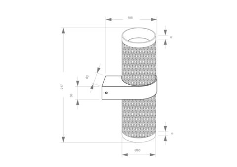 Бра Technical Focus Design C069WL-02W