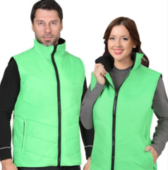 Жилет утепленный АЛЫЙ (ПЭ)