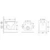 Berges 43400 Комплект : инсталляция NOVUM кнопка L5 Soft Touch черная, унитаз SIGMA Rimless 52 см, сиденье дюропласт микролифт, быстросъём