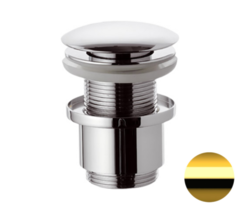 REMER 904CC2114DO Донный клапан click-clack короткий без перелива 1 1/4
