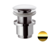 REMER 904CC2114DO Донный клапан click-clack короткий без перелива 1 1/4"