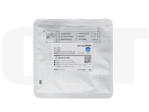 Девелопер DV-5230C для KYOCERA ECOSYS M5521cdn/P5021cdn/M5526cdw (CET) Cyan, 94г, 100000 стр., CET171034