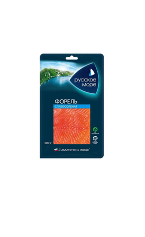 РМ Форель с/с 100г радужная филе-ломтики