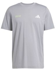 Теннисная футболка Adidas Tennis Graphic - grey three