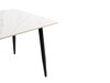 Стол Uni-Form-S.2B SBlack/White Matt Marble 727*800*800