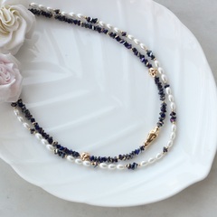 Набор для создания колье (в золотом цвете) НАБ015(м)