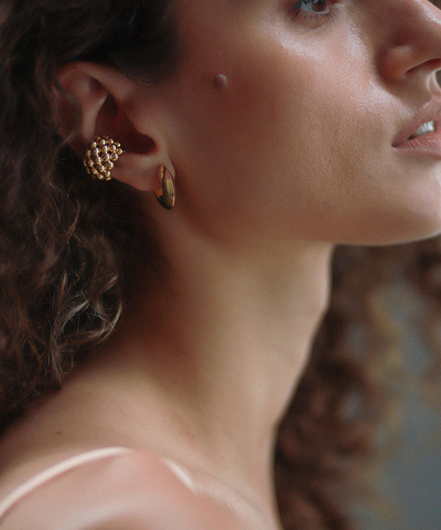 Кафф SPHERES gold