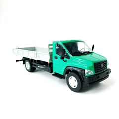 GAZ GAZon Next C41R33 green-gray 1:43 Nash Avtoprom