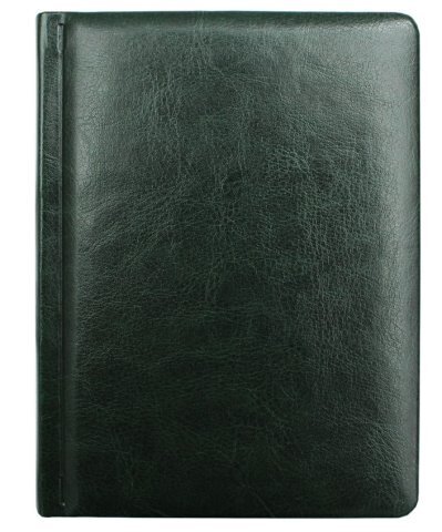 Ежедневник недатир.А6 160л.лин.CLZ 160-4218 ВИЛАДЖ зел.софт.обл.