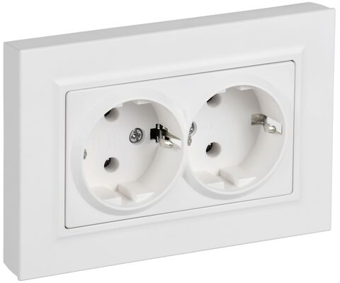 BRITE Роз 2-я с з/к без з/ш пл 16А в сб РСПл12-3-БрАБ аб IEK