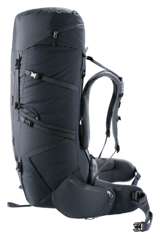Картинка рюкзак туристический Deuter Aircontact Core 70+10 Black - 11