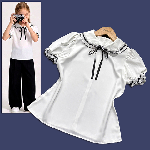 Блуза девочке (8-11) 260419-Y618