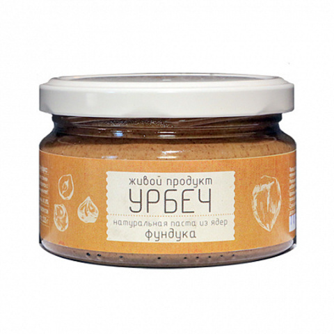 Живой продукт Урбеч из ядер фундука 225 г