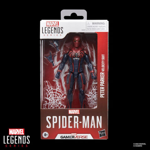 Фигурка Человек паук Питер Паркер Velocity - Marvel Legends GamerVerse