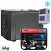 Бензиновый генератор в зимнем кожухе с блоком АВР Fubag BS 8000 A ES/1200SCW RAL 7024 — фото 1