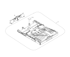 Brother - D00UT3030 - New & Original A4 Paper Cassette Tray inc Slide Out Paper Exit Tray