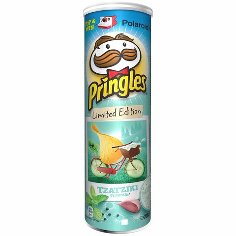 Чипсы Pringles Tzatziki Big Size Принглс Дзадзики 200 гр