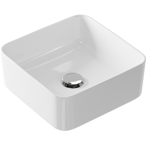 Cersanit 64753 Раковина на столешницу CREA 35 SQUARE 0 отв.