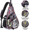 Картинка рюкзак однолямочный Nevo Rhino 9070 Ethnic style - 3