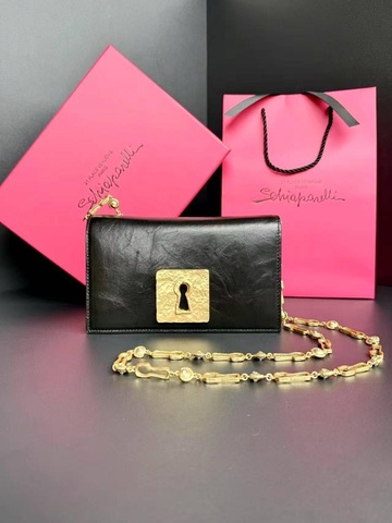 Сумка клатч на цепочке Schiaparelli