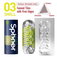 Мастурбатор SPINNER Shell - 